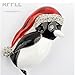 Christmas Gift Christmas Hat Cute Penguin Brooch Brooches Pin