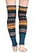 Avidlove Women Knee High Socks Winter Bohemian Boot Cuffs Knit Crochet Leg Warmers