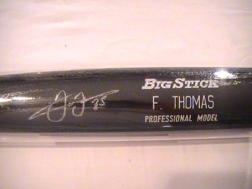 Frank Thomas Chicago White Sox Jsa Signed Autographed Baseball Bat Coa