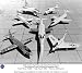NASA (NACA Research Aircraft, Bell X-1A, D-588-1, XF-92A, X-5,D-588-2,X-4, X-3, 1953) Art Poster Pri