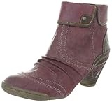 Mustang 1108502/55, Damen Fashion Halbstiefel & Stiefeletten, Rot (Bordeaux 55), EU 39