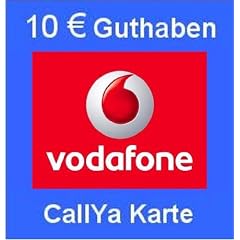 Vodafone D2 CallYa Prepaid Karte mit Traif OpenEnd Internet und 10,- Euro Startguthaben! Call Ya SIM mit Open End Internet