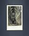 1836 Hand Coloured View Nave Rouen Cathedral Winkles