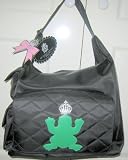 MY FLAT IN LONDON DIAPER BAG GREEN BEE 3 POCKETS