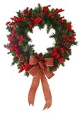 Christmas wreath with Berries