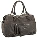 Linea Pelle Dylan Gunmetal 24 Hour Overnight Bag