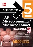 5 Steps to a 5 AP Microeconomics/ Macroeconomics Flashcards for your iPod with MP3 Disk (5 Steps to a 5 on the Advanced Placement Examinations Series)