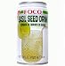 Six pack of Foco Basil Seed Drink 11.8 Oz - 350 ml Cans