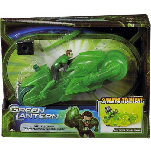 Green Lantern Hal Jordan Figure with Transforming Cosmic Cycle