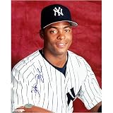 Homer Bush New York Yankees 8X10 Autographed Photograph