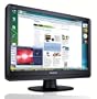 Philips 220XW8FB 22 Zoll Widescreen TFT LCD-Monitor DVI / HDMI (Kontrast, 1000:1, 2ms Reaktionszeit) anthrazit