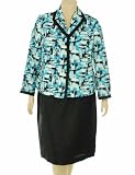 Evan Picone Cape May 2 Piece Skirt Suit