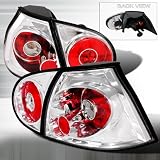 06-09 VOLKSWAGON GOLF GL GLS GTI HATCHBACK CHROME TAIL LIGHTS by Spec-D Tuning
