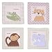 NoJo Day at the Zoo Wall Hangings - Set of Four