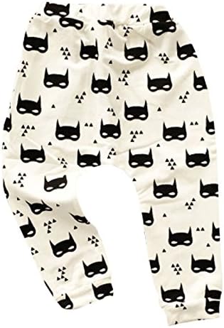 Intrans Baby Cartoon Geometry Trousers Infant Boys Girls Designer Leggings Batman 12 Months