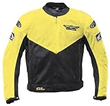Joe Rocket Goldwing Skyline Sport Mesh/Textile Mens Motorcycle Jacket Yellow/Black M