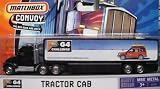 51ut06CCtGL. SL160  Mattel Matchbox Convoy Black Land Rover G4 Challenge Tractor Cab Semi 1:64 Scale Die Cast Truck