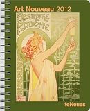 2012 Art Nouveau Deluxe Engagement Calendar (English, German, French, Italian, Spanish and Dutch Edition)