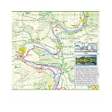 Radwanderkarte LEPORELLO gro� verschiedene Routen, wasserfest