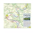 Radwanderkarte LEPORELLO gro� verschiedene Routen, wasserfest