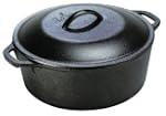 Lodge L8DOL3 Logic Pre-Seasoned 5-Qua...