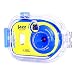 Jazz JDC38W Waterproof 1.3MP Digital Flash Camera (Yellow/Blue)