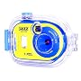 Jazz JDC38W Waterproof 1.3MP Digital Flash Camera (Yellow/Blue)