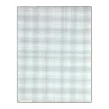 TOPS Quadrille Pad, 8.5 x 11 Inch, 8 Squares per Inch, 50 Sheets, White (33180)