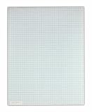 TOPS Quadrille Pad, 8.5 x 11 Inch, 8 Squares per Inch, 50 Sheets, White (33180)