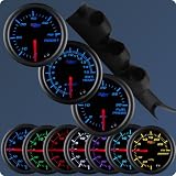 GlowShift 00-06 Chevy Duramax Diesel Gauge Package Black Face Boost, EGT & Fuel Pressure