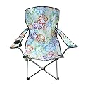 Proteam QS1019 - Contour Quickseat Folding High Back Adults Chair - Flowers