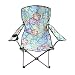 Proteam QS1019 - Contour Quickseat Folding High Back Adults Chair - Flowers