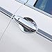 Kust ls3967w Door Exterior Handle Konb Trims Intelligent Style with 3 Keys Holes,Pack of 4 Pieces of Chrome Plating Material Trims Fit for 2015/16 Honda Crv)