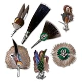 Hat Pin And Brooch Selection / D. Woodcock Feather Pin, ,