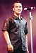 Robbie Williams (At Mic) Music Poster Print - 24