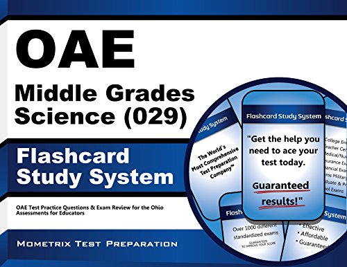 OAE Middle Grades Science (029) Flashcard Study System: OAE Test Practice Questions & Exam Review for the Ohio Assessments for Educators (Cards)