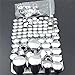Motorcycle Chrome Bolts Toppers Caps for 2000-2005 2006 Harley Davidson Softail Twin Cam by SMT-MOTO