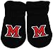 Miami University Newborn Baby Bootie Sock