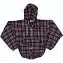 Earth Ragz Recycled Fibers - Brown Hooded Zip Jacket