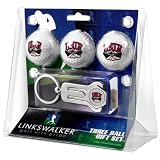 Nevada Las Vegas Runnin Rebels NCAA 3 Ball Gift Pack w/ Keychain Divot Tool