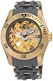 Invicta Men's 1262 Sea Spider Mechanical Skeleton Dial Grey Polyurethane Watch Invicta Men's 1262 Sea Spider Mechanical Skeleton Dial Grey Polyurethane Watch