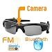 GSI Super Quality 5-In-1 Fashion Sunglasses, High Definiton Pinhole Digital Camera, Mini-DV Micro Video Camcorder, Stereo MP3 Player, Bluetooth Headset and FM Radio, With Built-In Earphones , USB Interface, 4GB Memory - Great Surveillance/Music Device