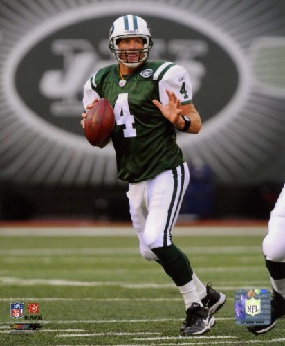Brett Favre New York Jets 8x10 Photo (2008 Dropping Back)