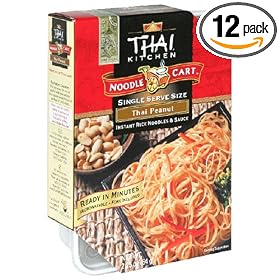 Thai Kitchen Noodle Cart, Thai Peanut, 2.25-Ounces (Pack of 12)