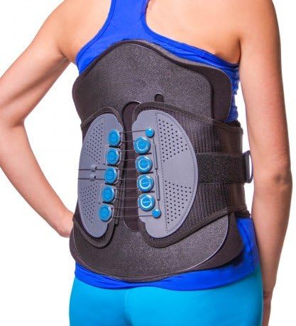 Comprehensive LSO Spine Stabilization Brace for Mid &amp; Lower Back-XL