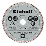 Einhell Grey Diamant-Trennscheibe 250x25, 4 mm, turbo