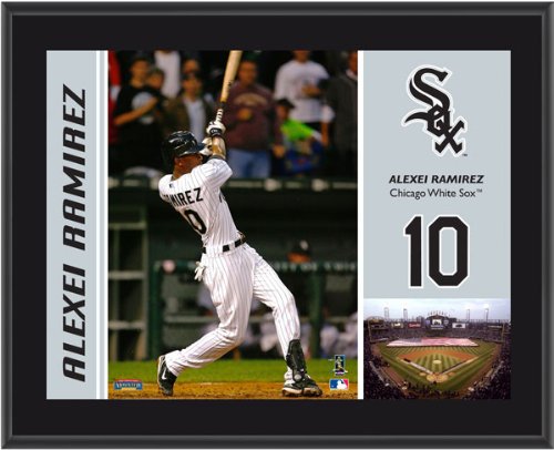 Alexei Ramirez Plaque | Details: Chicago White Sox, Sublimated, 10x13, MLB Plaque