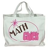 MATH Chick Totebag (Cotton Tote / Bag)