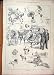 1882 CIRCUS RING HORSE TRAPEZE CLOWN JUGGLER OLD PRINT