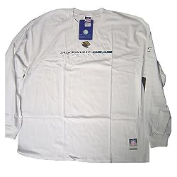Jacksonville Jaguars Serpentine Long Sleeve (White) T-Shirt